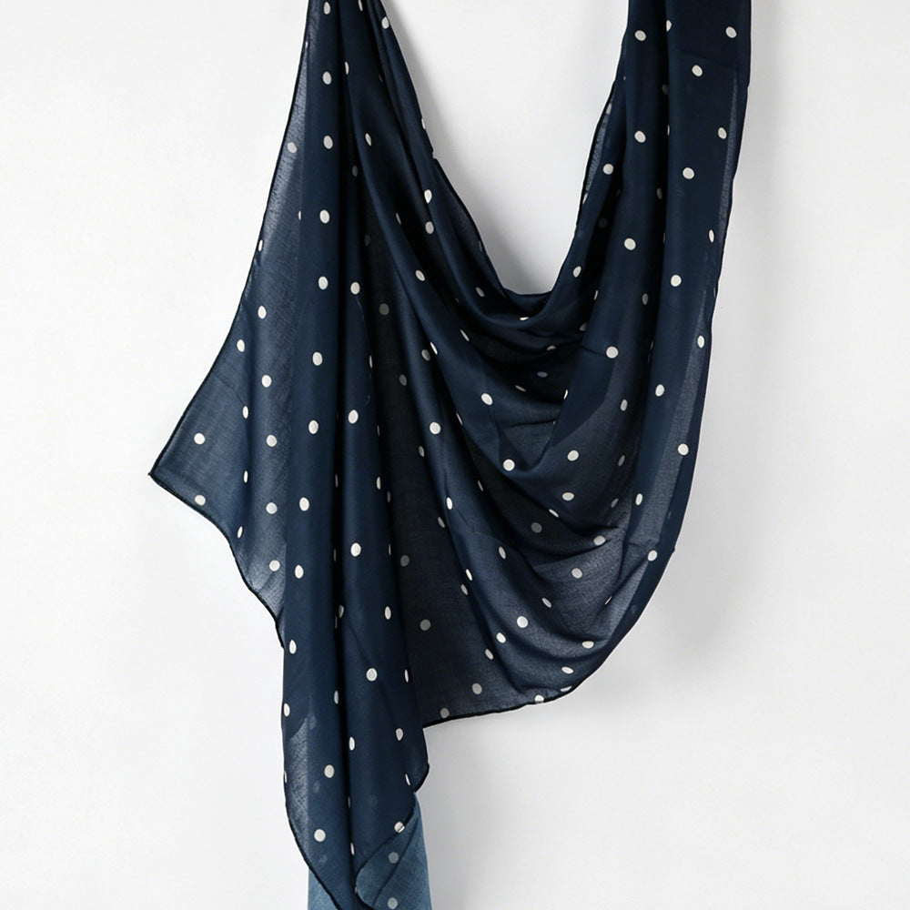 Polka Dot Hijab Scarf(MH223)