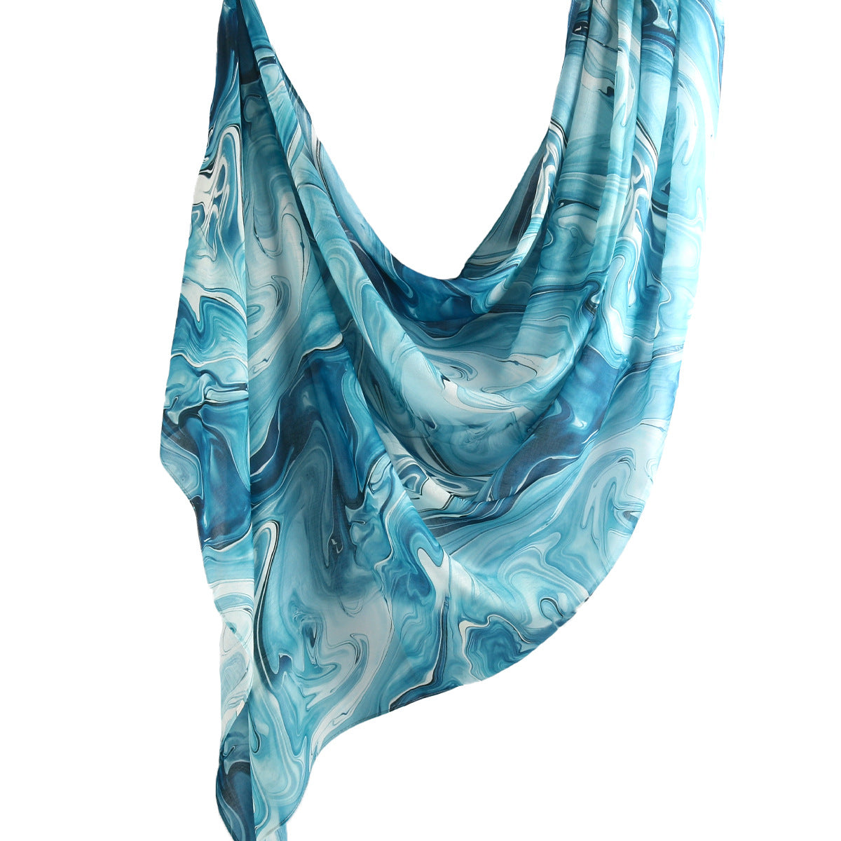 Watercolour Floral Printed Hijab (MH103)