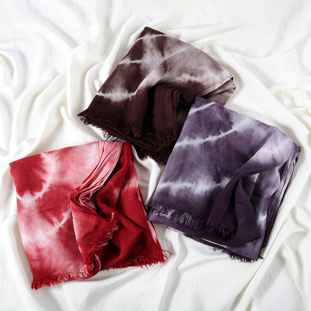 Tie-Dye Hijab Scarf(MH225)