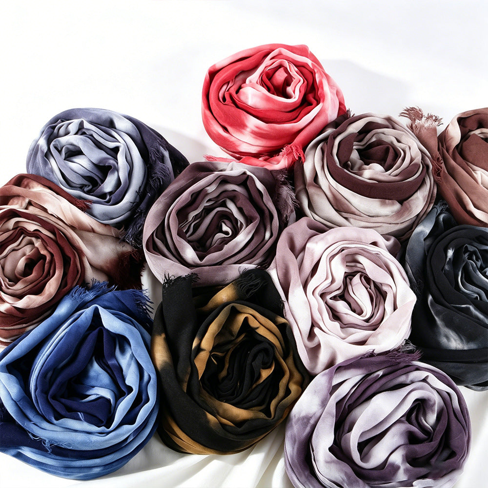 Tie-Dye Hijab Scarf(MH225)