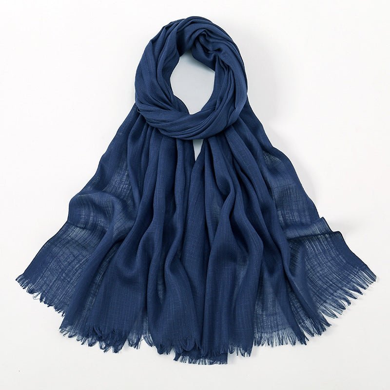 Bamboo Cotton Hijab Scarf(MH208) - Mariam's Collection