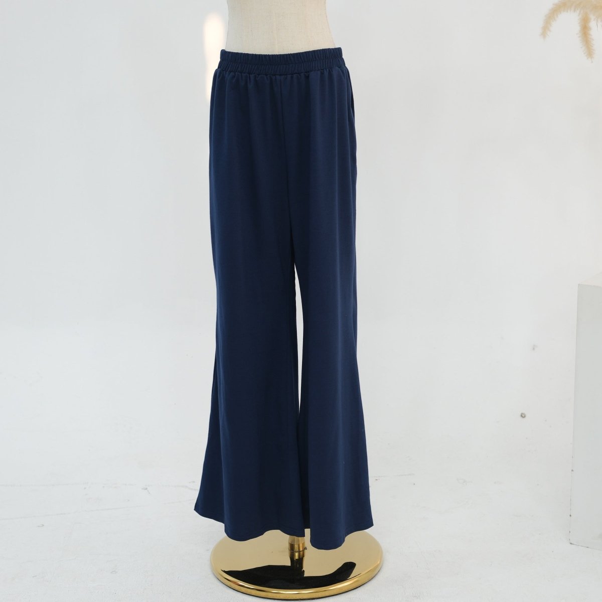 Cotton Two - Piece Set | Belted Tunic Top & Pants(MS279) - Mariam's Collection