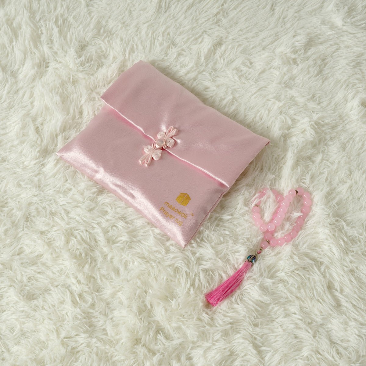 Eco - Friendly elegant Prayer Mat & Tasbeeh sets(MR066) - Mariam's Collection
