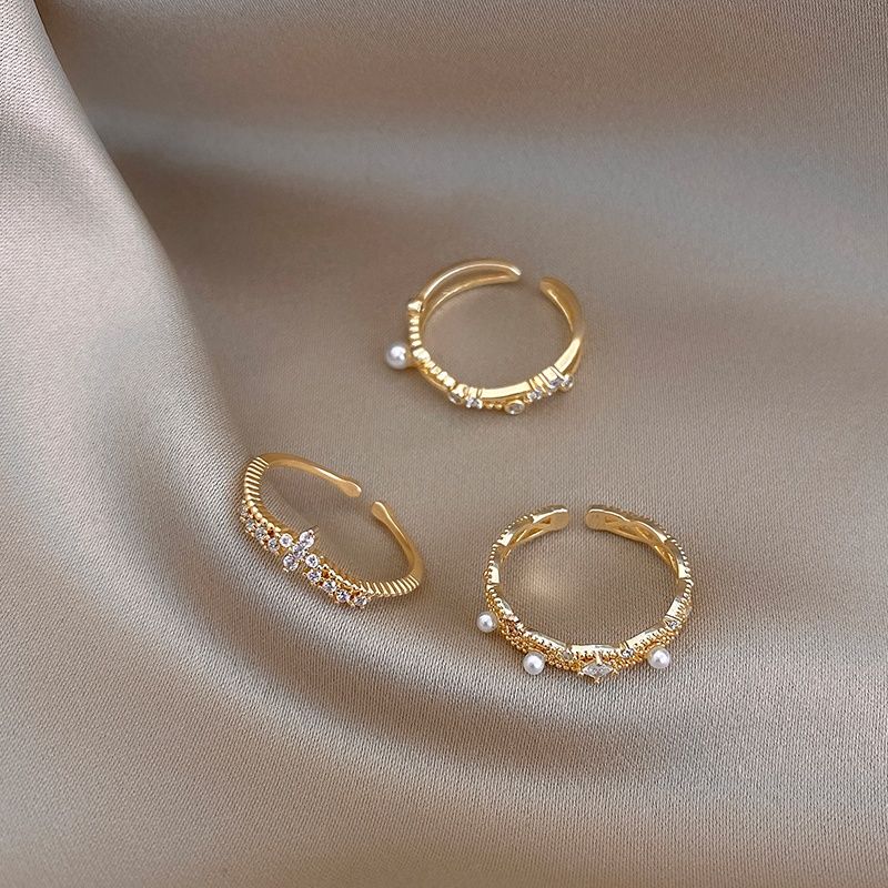 Fashionable And Personalized Light Luxury Open Ring(MAC233) - Mariam's Collection