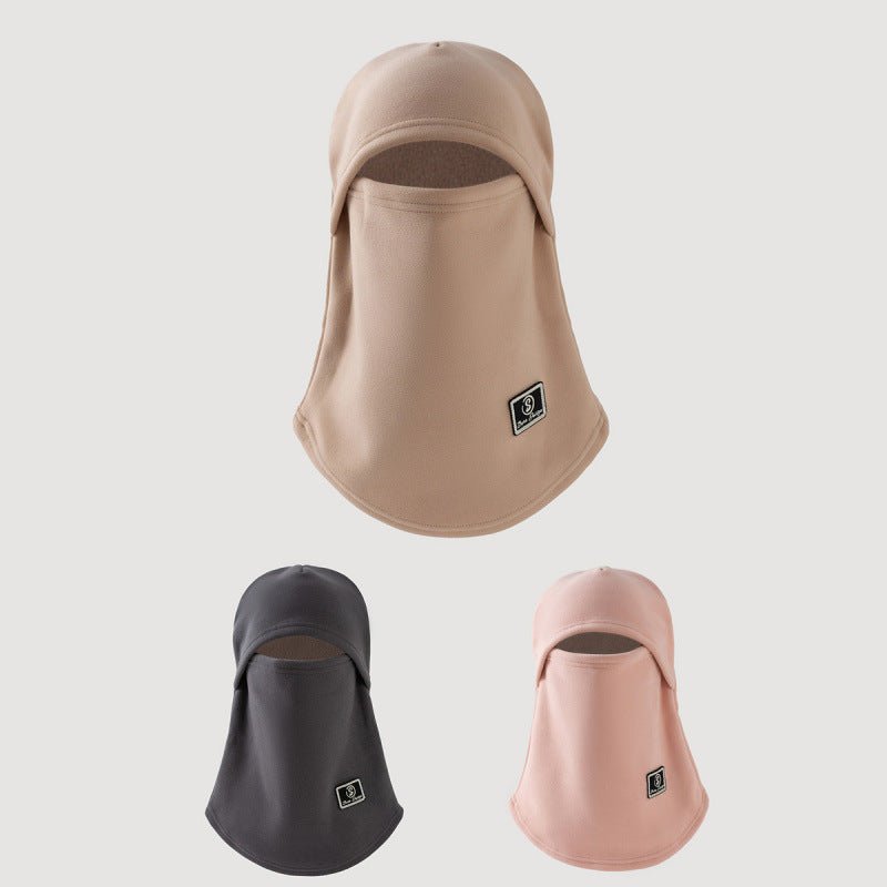 Fleece - Lined Face Mask Cap | Windproof Winter Cycling Hood with Ear Protection(MAC308) - Mariam's Collection