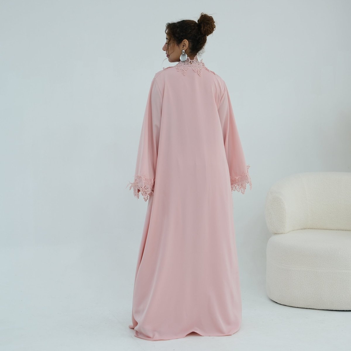 Coordinated two-piece modest occasion outfit