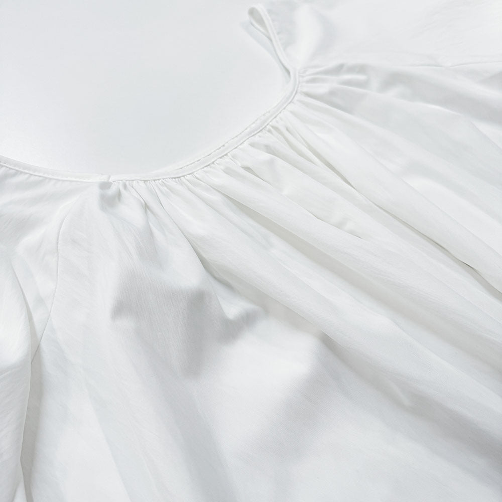 Full-length side drape of lightweight breathable loungewear abaya