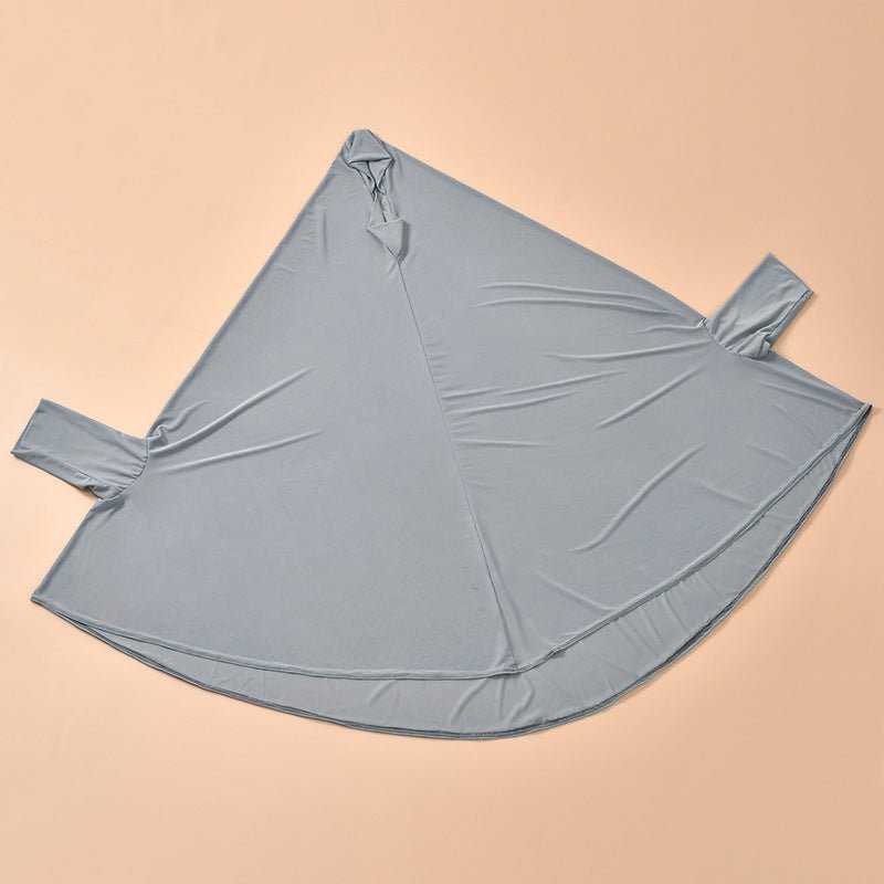 Khimar Prayer Dress with Sleeves(MJ023) - Mariam's Collection