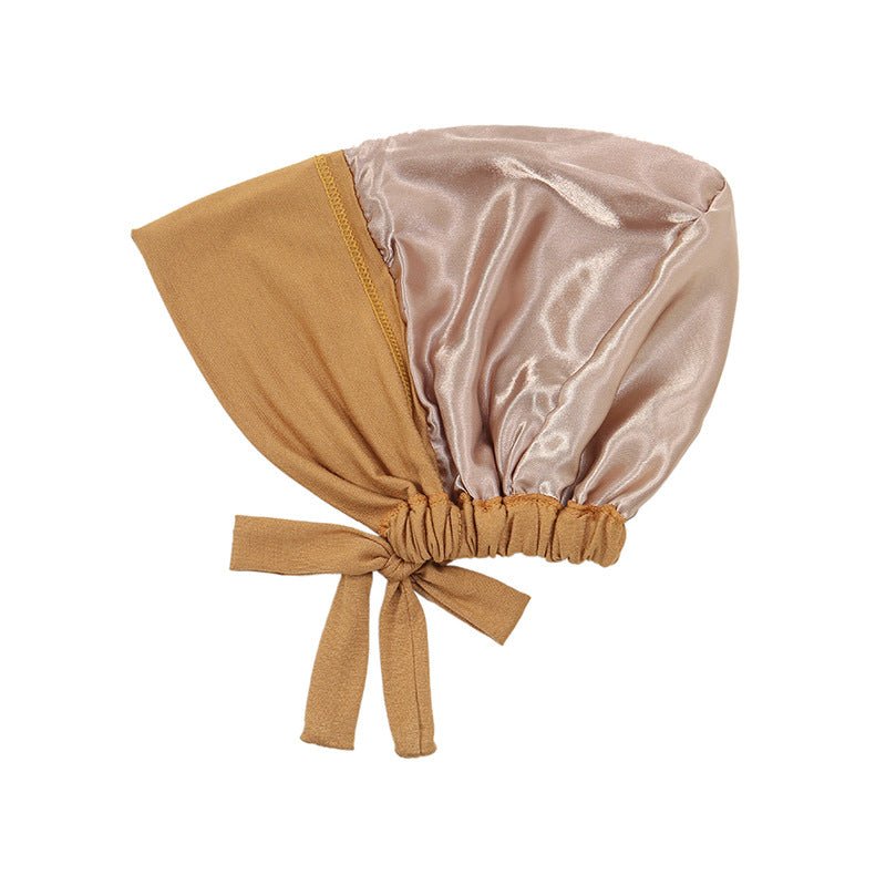 Lightweight Double Layered Satin - lined Undercap for Hijab - Comfortable and Breathable (MH023) - Mariam's Collection
