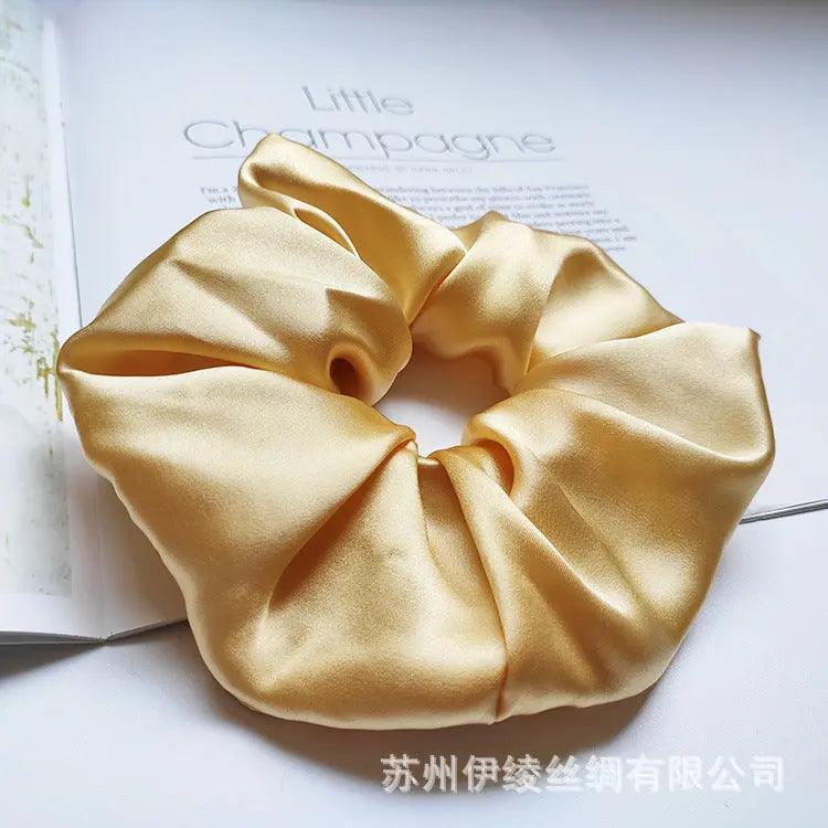 MAC010 hijab scrunchies, silk hair ribbon - Mariam's Collection
