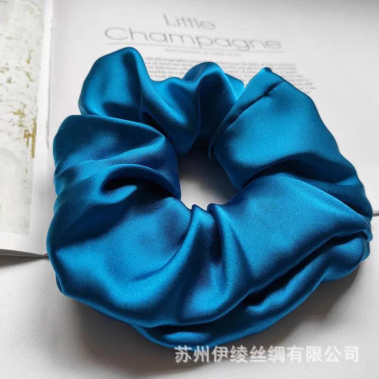 MAC010 hijab scrunchies, silk hair ribbon - Mariam's Collection