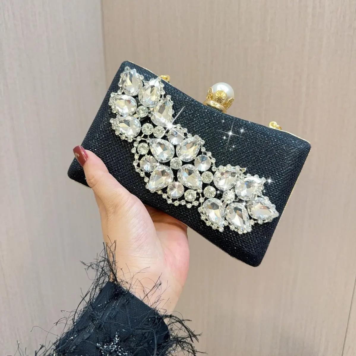 MAC059 Clutches Wedding Dinner Party Sparkling Handbags - Mariam's Collection