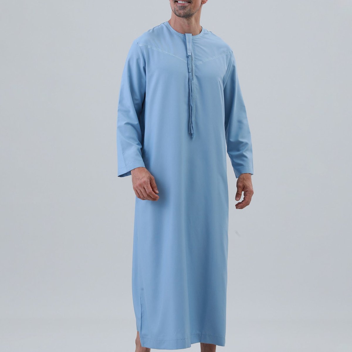 Men's Classic Solid Thobe Collection (MT035) - Mariam's Collection