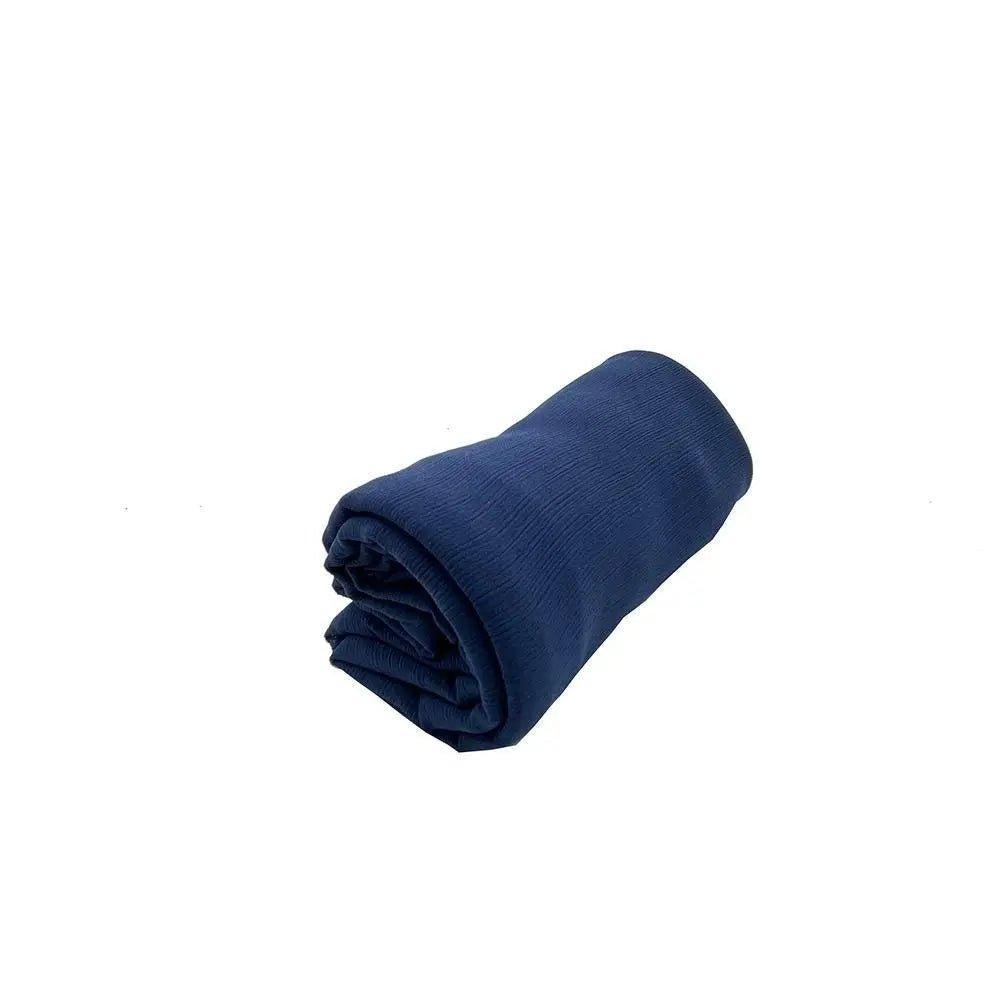 MH003 Crepe Scarf Crinkle Chiffon Hijab for Women Shawls Ripple Pleated - Mariam's Collection