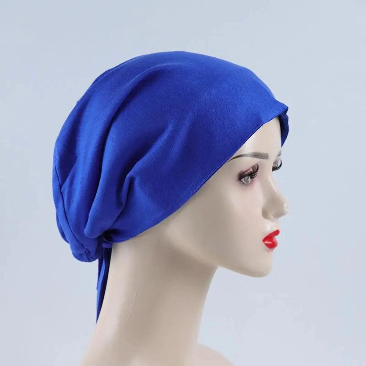 MH010 Double Layered Satin-lined Undercap - Mariam's Collection
