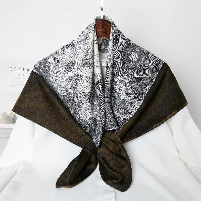 MH026 Scarf Fashion Print Hijab - Mariam's Collection