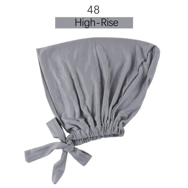 Modal Tie - Back Under Cap | Adjustable Hijab Bonnet(MH200) - Mariam's Collection