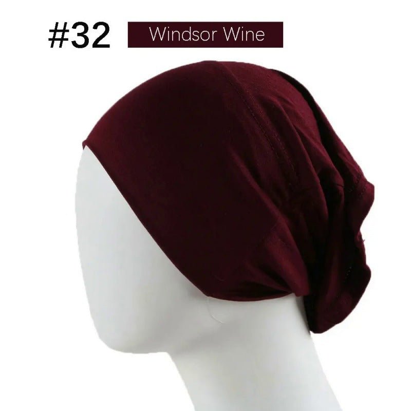 Modal Under Cap Hijab | Stretchy Tube Bonnet(MH198) - Mariam's Collection