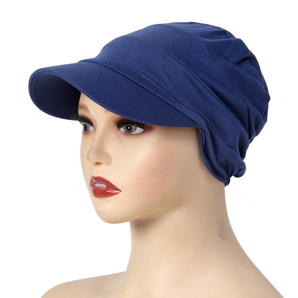 Versatile Hijab, Bottom Hat with Brim (MH108) - Mariam's Collection