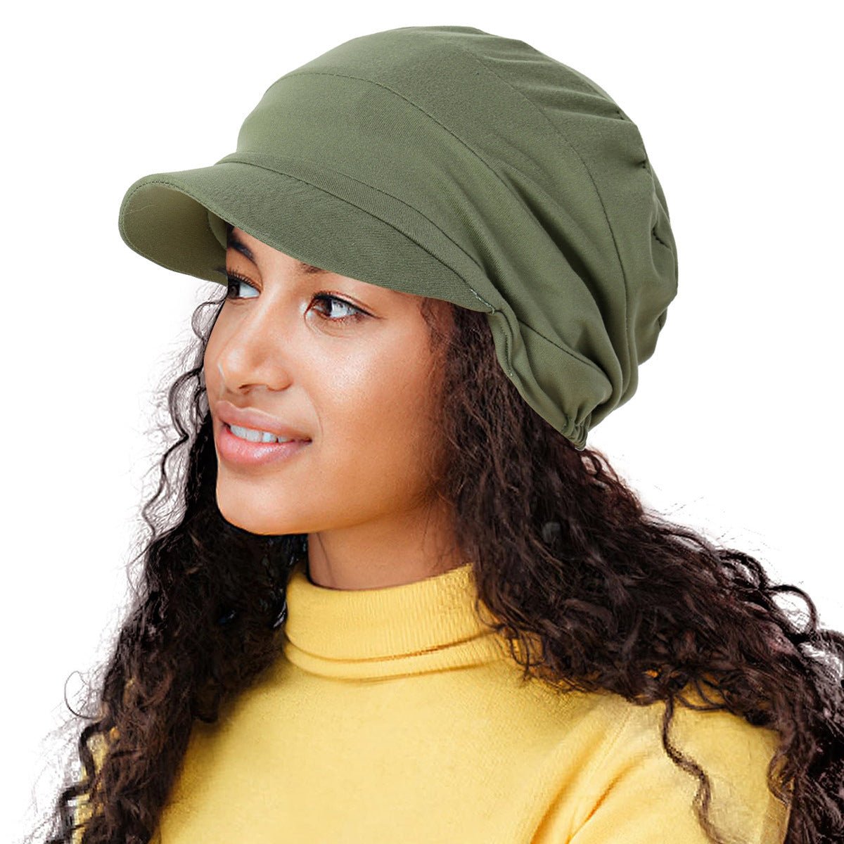 Versatile Hijab, Bottom Hat with Brim (MH108) - Mariam's Collection
