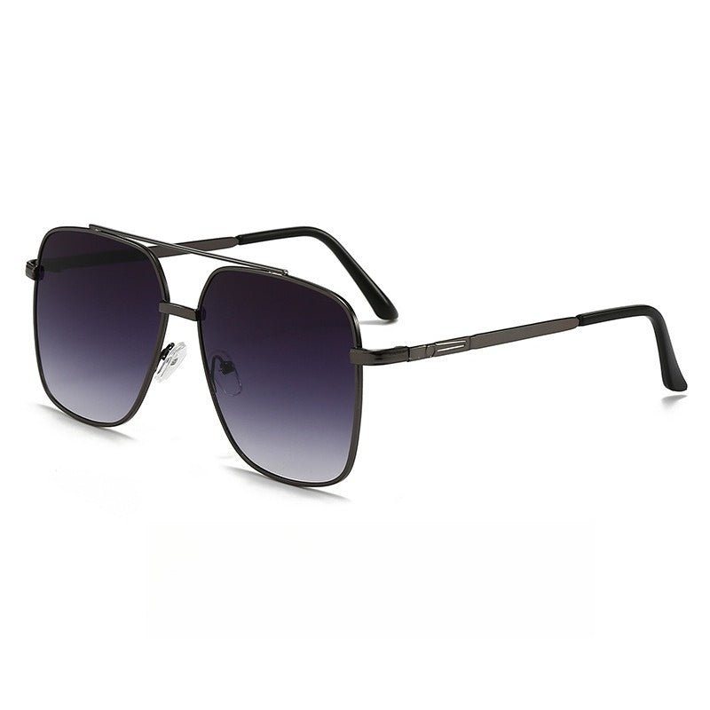 Vintage Double Bridge Sunglasses - Timeless Retro Style for Men & Women (MAC265) - Mariam's Collection