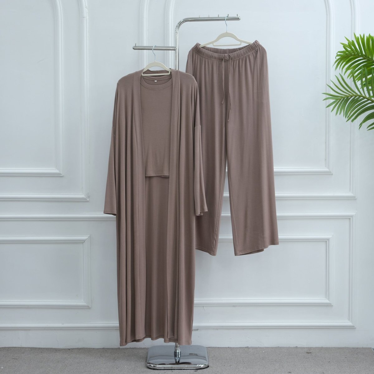 3-Piece Modal Loungewear Set(MS410) - Mariam's Collection