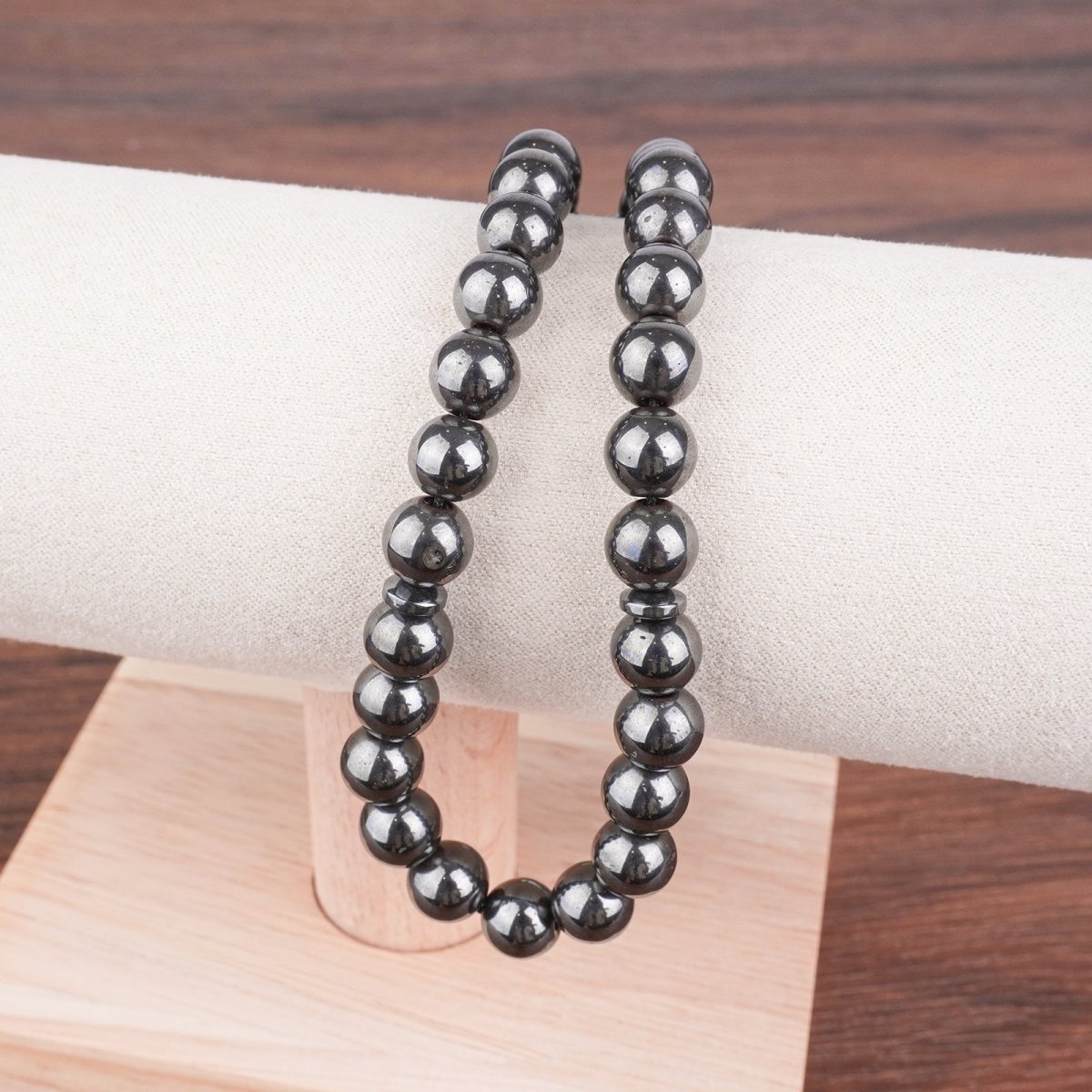 Black Obsidian Tasbeeh 33 Bead – Natural Stone Prayer Beads