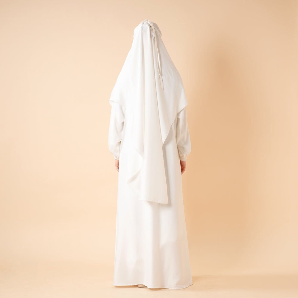 Abaya With Niqab and Khimar | Satin Niqab Khimar and Abaya(MK024)
