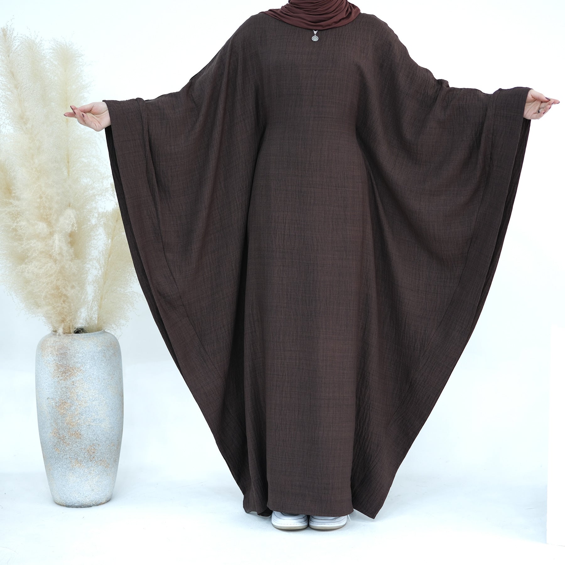 Archive Piece Batwing Sleeve Farasha Abaya - MP011 (Size 2 Only)