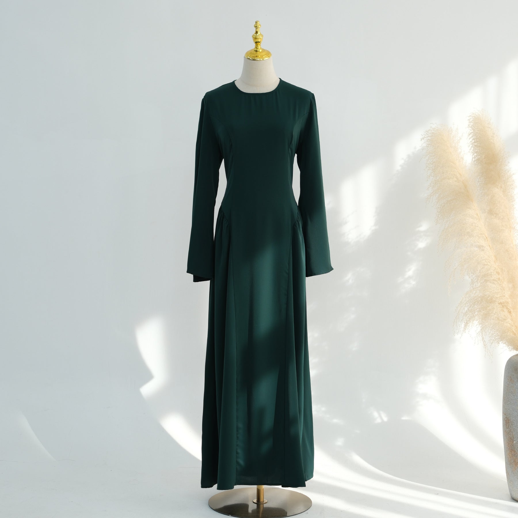 Nida Flared Maxi Dress(MS435)