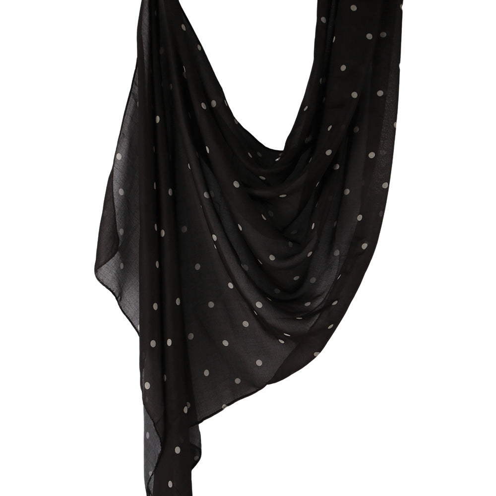Polka Dot Hijab Scarf(MH223)