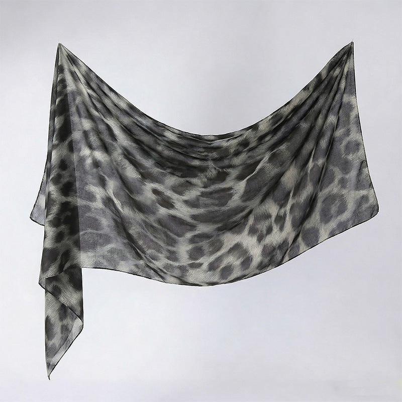 Watercolour Print Hijab Shawl(MH229)