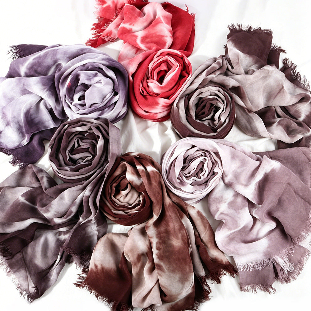 Tie-Dye Hijab Scarf(MH225)