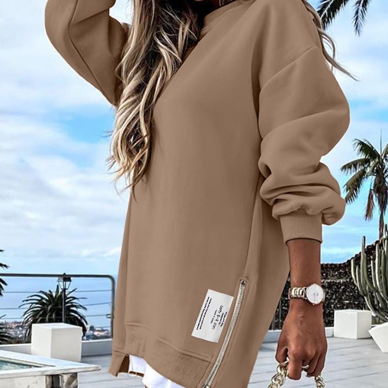 Autumn & Winter Solid Color Short Sweater (MS073) - Mariam's Collection