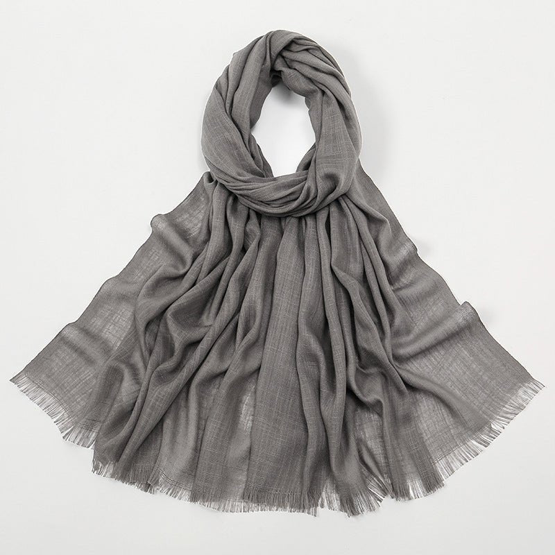 Bamboo Cotton Hijab Scarf(MH208) - Mariam's Collection