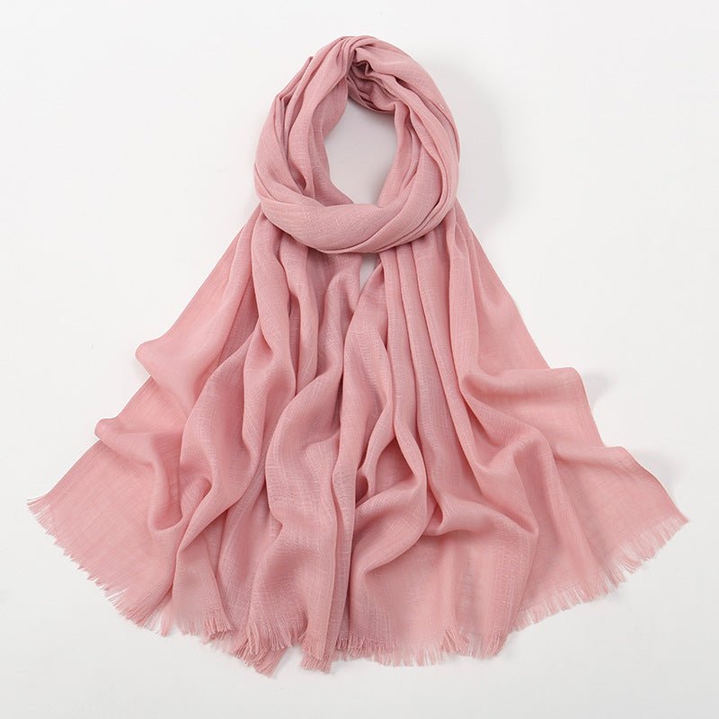 Bamboo Cotton Hijab Scarf(MH208) - Mariam's Collection