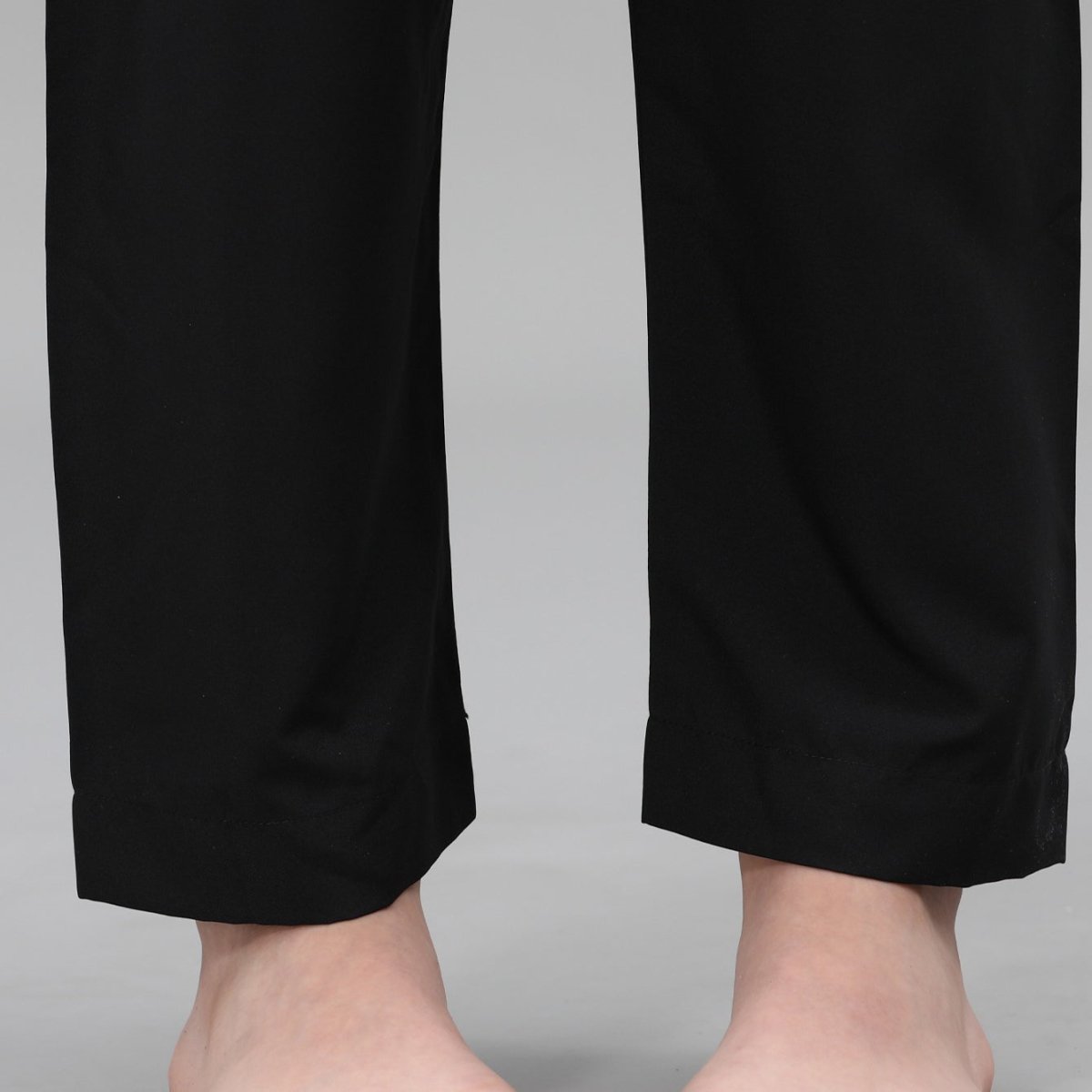 Boys Black Embroidered Tunic & Pants Set (MKB021) - Mariam's Collection