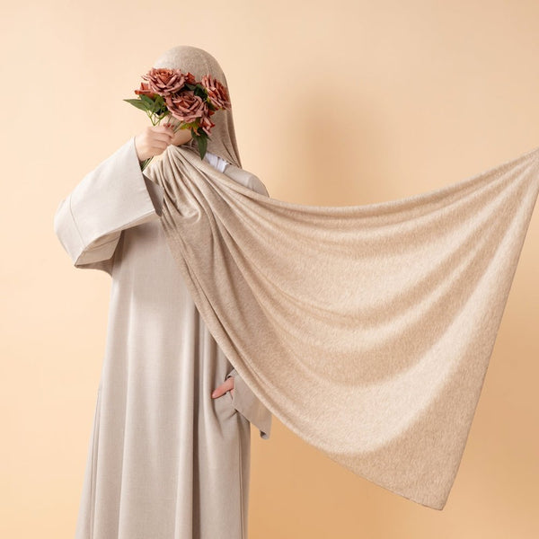 Cloud Soft Wool Blend Jersey Hijab(MH197) - Mariam's Collection