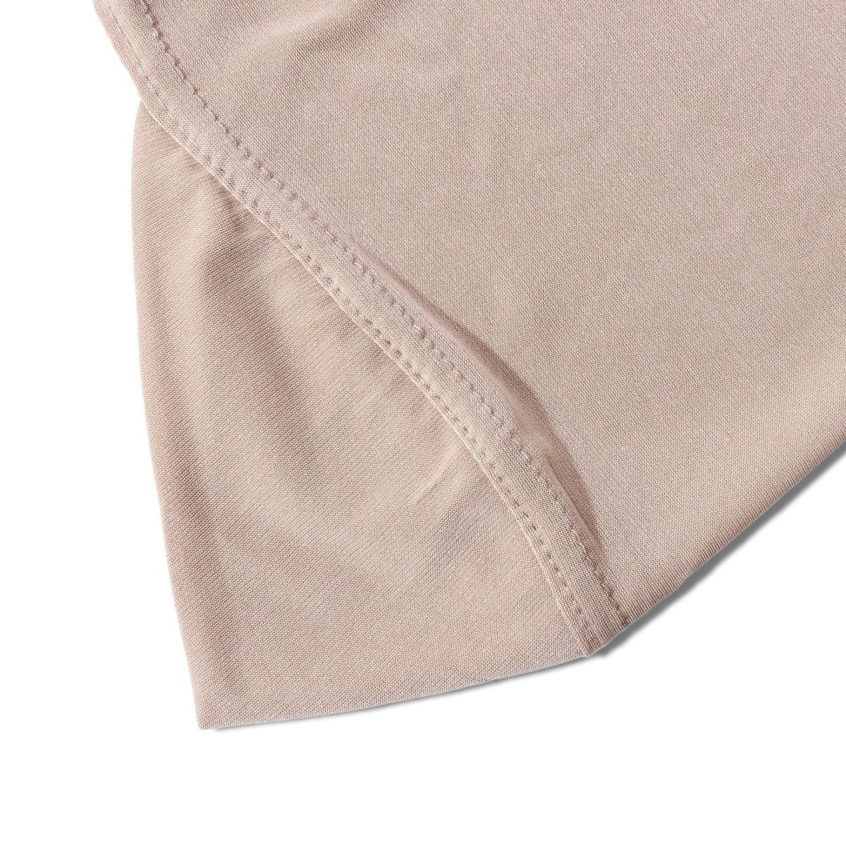 Crystal Linen Round Edge Khimar Hijab(MK028) - Mariam's Collection