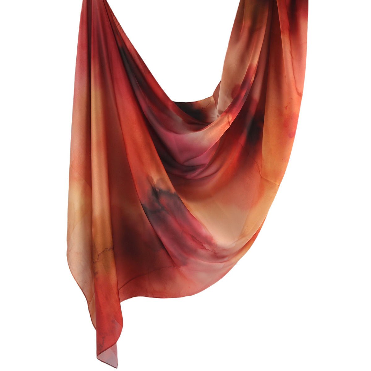 Elegance Satin Marble Print Hijab (MH172) - Mariam's Collection