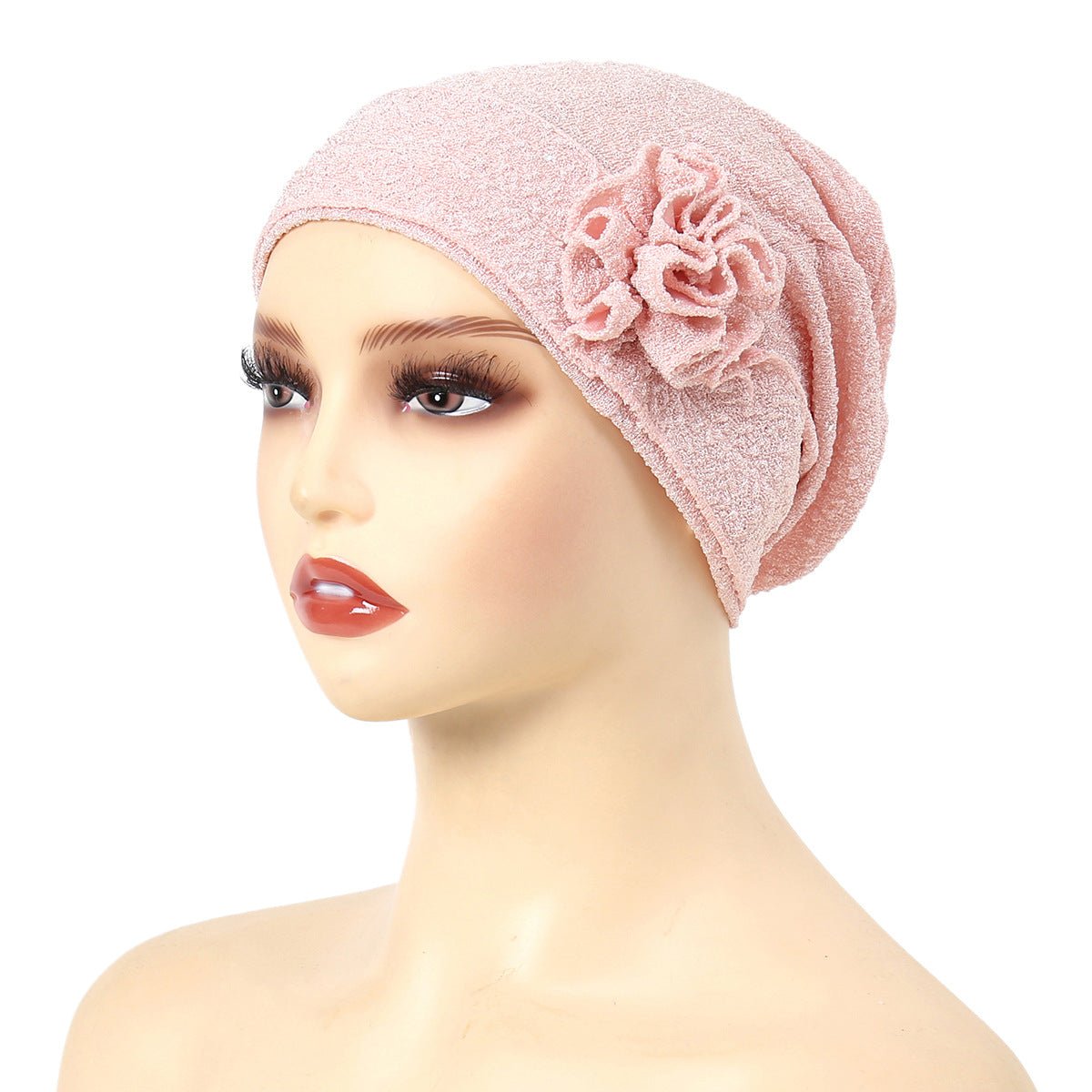 Fashion Women Solid Rose Flower Stretch Underscarf（MH112） - Mariam's Collection