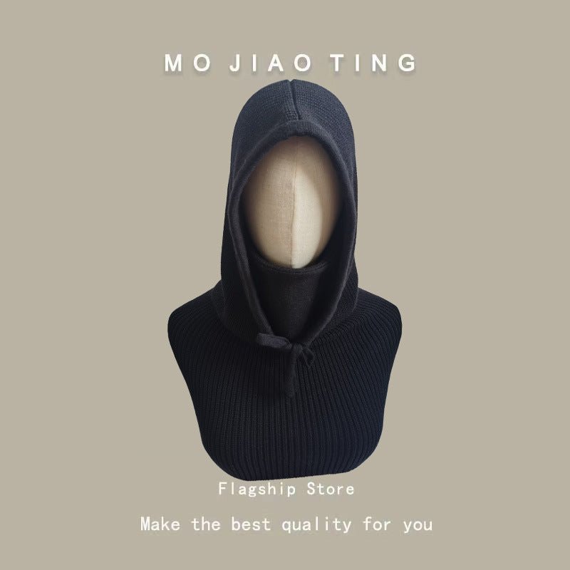 Hooded Balaclava with Shoulder Cape(MAC376) - Mariam's Collection