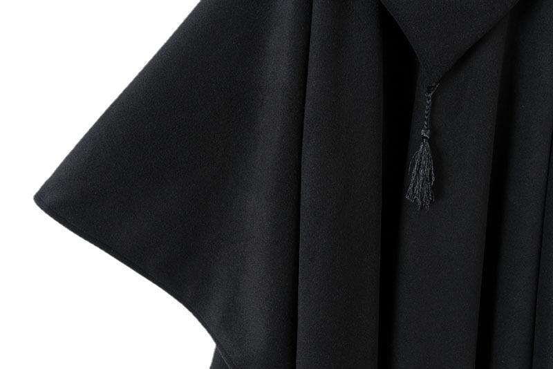 Hooded Cape Coat(MS208) - Mariam's Collection