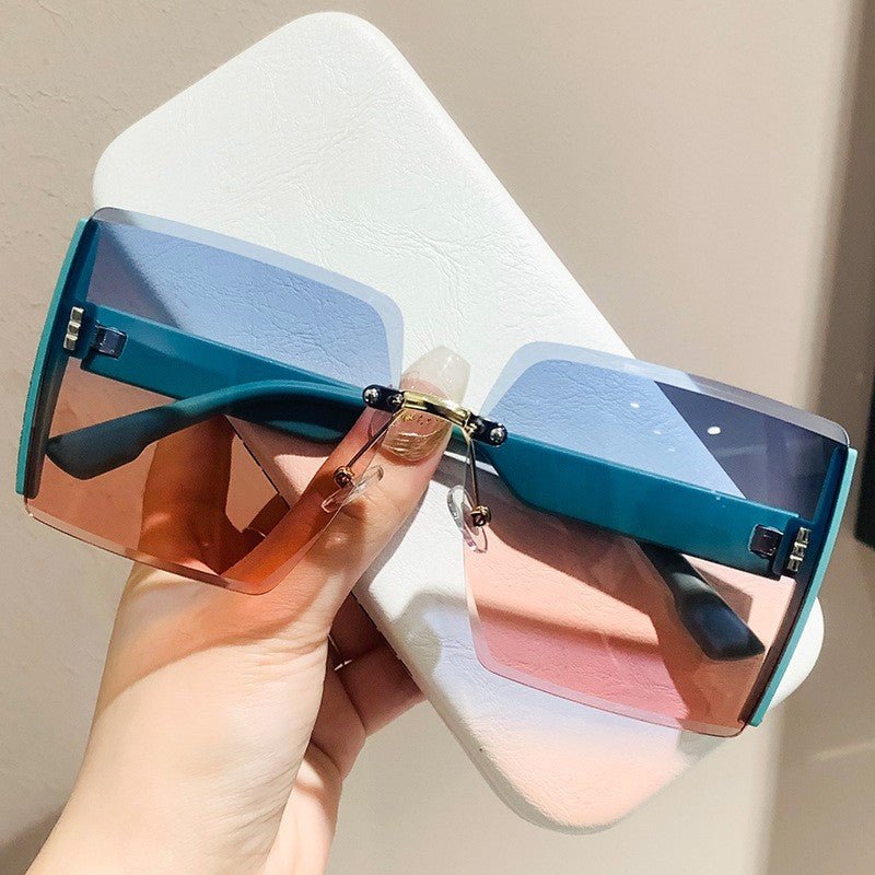 Luxury Square Sunglasses Face - Flattering Women’s Fashion Shades (MAC267) - Mariam's Collection