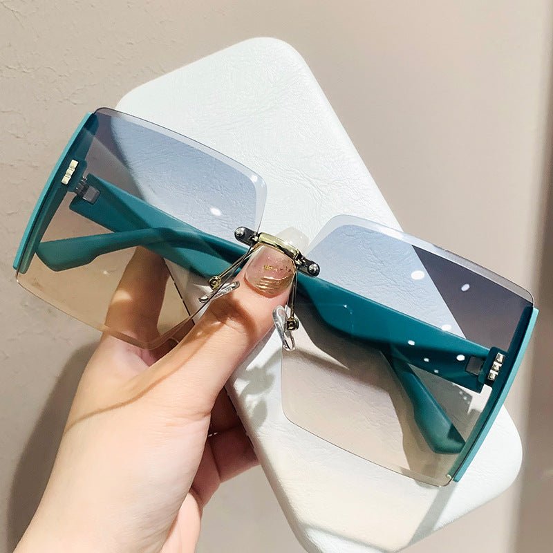 Luxury Square Sunglasses Face - Flattering Women’s Fashion Shades (MAC267) - Mariam's Collection