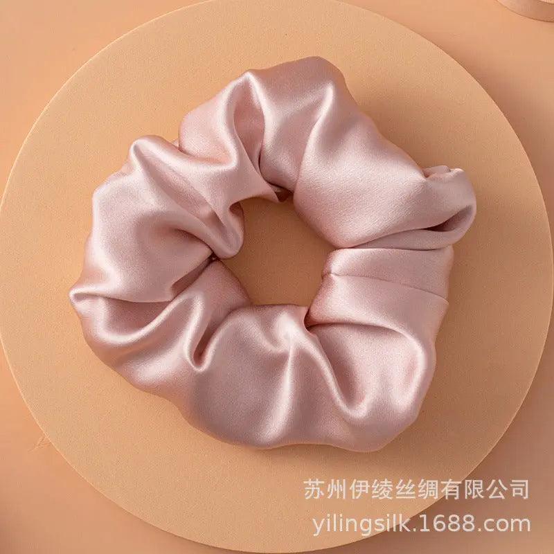MAC010 hijab scrunchies, silk hair ribbon - Mariam's Collection