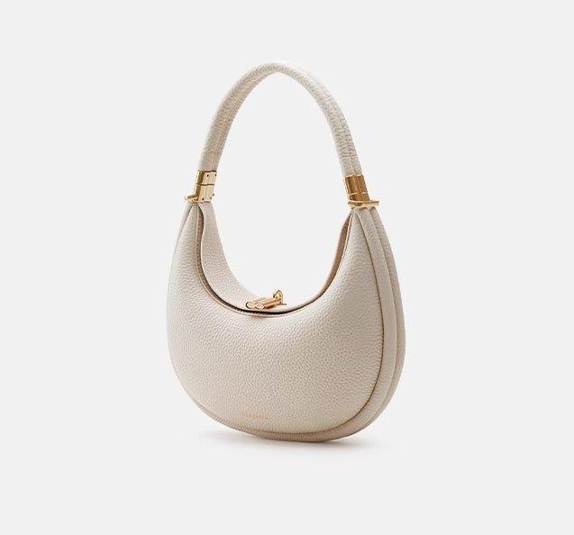 MAC069 Fashionable And Changeable Cowhide Moon Bag - Mariam's Collection