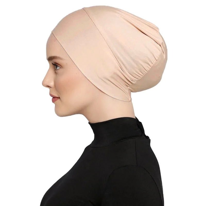 Mercerized Cotton Under Cap | Muslim Hijab Bonnet(MH199) - Mariam's Collection