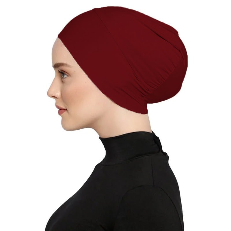Mercerized Cotton Under Cap | Muslim Hijab Bonnet(MH199) - Mariam's Collection