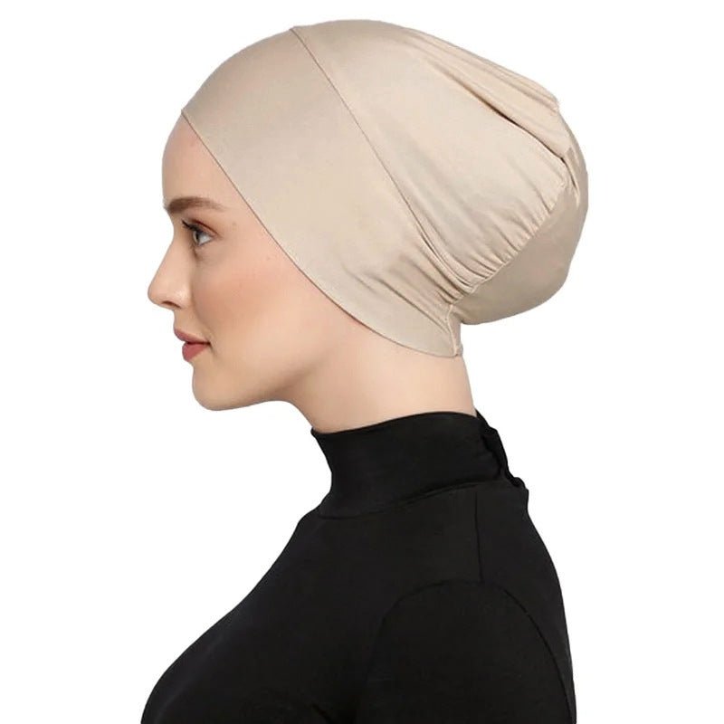 Mercerized Cotton Under Cap | Muslim Hijab Bonnet(MH199) - Mariam's Collection